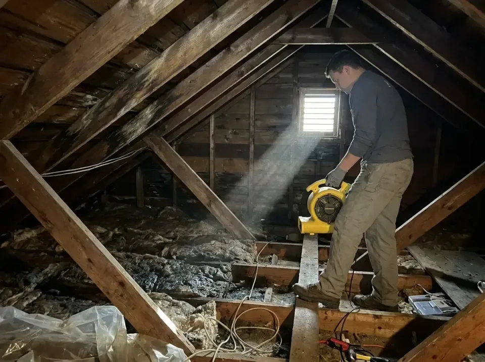attic-water-damage-drying-proc-007 — frequently asked questions, Emergency Water Extraction & 24/7 Flood Response in Archbol…